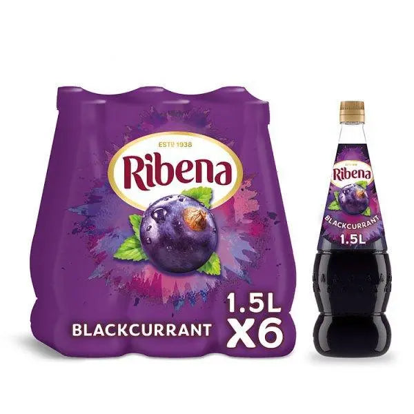 Ribena Blackcurrant Squash 1.5L - Honesty Sales Main image
