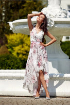 Roco Fashion maxi dress is made of light and delicate chiffon, which will be very comfortable to wear - Honesty Sales
