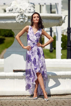 Roco Fashion maxi dress is made of light and delicate chiffon, which will be very comfortable to wear - Honesty Sales