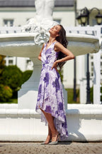Roco Fashion maxi dress is made of light and delicate chiffon, which will be very comfortable to wear - Honesty Sales