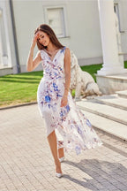 Roco Fashion maxi dress is made of light and delicate chiffon, which will be very comfortable to wear - Honesty Sales