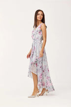 Roco Fashion maxi dress is made of light and delicate chiffon, which will be very comfortable to wear - Honesty Sales