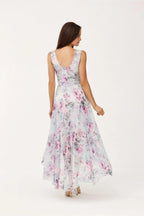 Roco Fashion maxi dress is made of light and delicate chiffon, which will be very comfortable to wear - Honesty Sales
