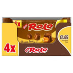 Rolo Milk Chocolate & Toffee Tube 4 Pack Multipack 166.4g (Case of 12) Rolo