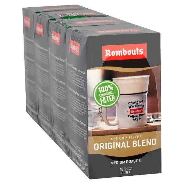 Rombouts Original Blend One Cup Filter Coffee 4 x 10 (4 x 70g) - Honesty Sales U.K Hauptbild