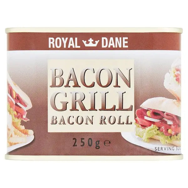 Royal Dane Bacon Grill Bacon Roll 250g (Case of 6)  Honesty Sales U.K