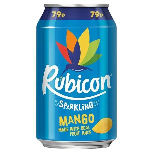 Rubicon Sparkling Mango 330ml (Case of 24) - Honesty Sales