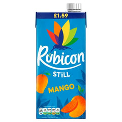 Rubicon Still Mango Juice Drink 1 Litre (Case of 12)  Honesty Sales U.K