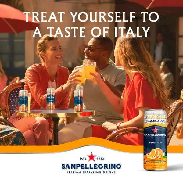 San Pellegrino Orange 24x330ml (Case of 24)  Honesty Sales U.K