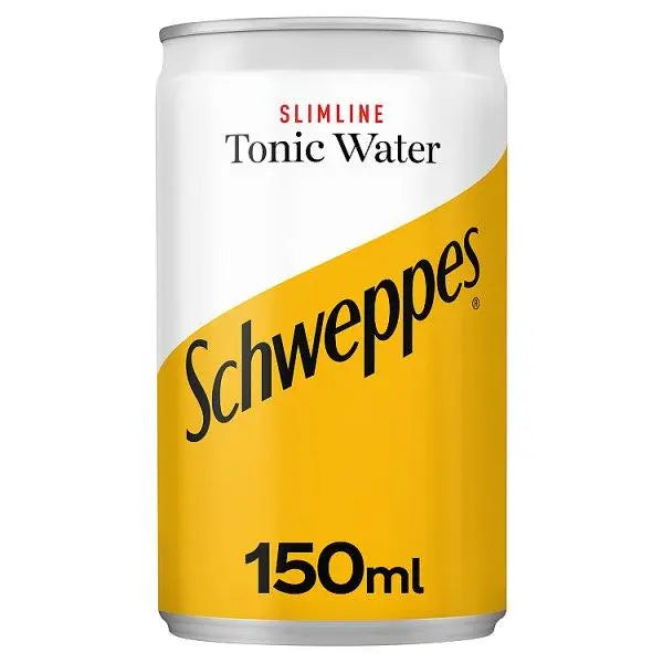 Schweppes Slimline Tonic Water 150ml (Case of 24) - Honesty Sales Image principale du produit