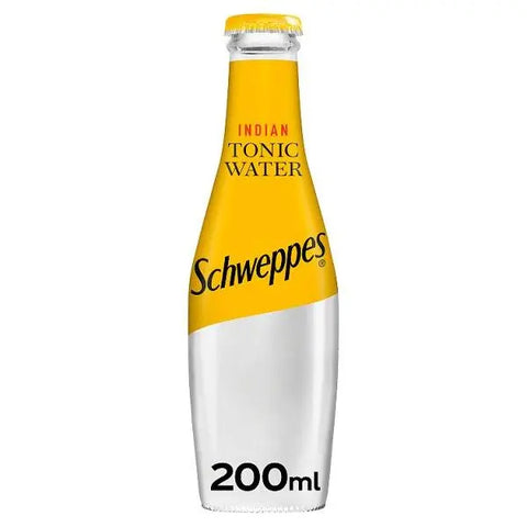 Schweppes Tonic Water 200ml (Case of 24) - Honesty Sales U.K