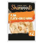 Sharwood's 2 Plain Flame-Baked Naans (Case of 7)  Honesty Sales U.K
