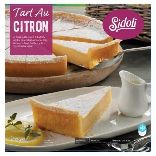 Sidoli Tart Au Citron 1.400kg - Honesty Sales Image principale du produit