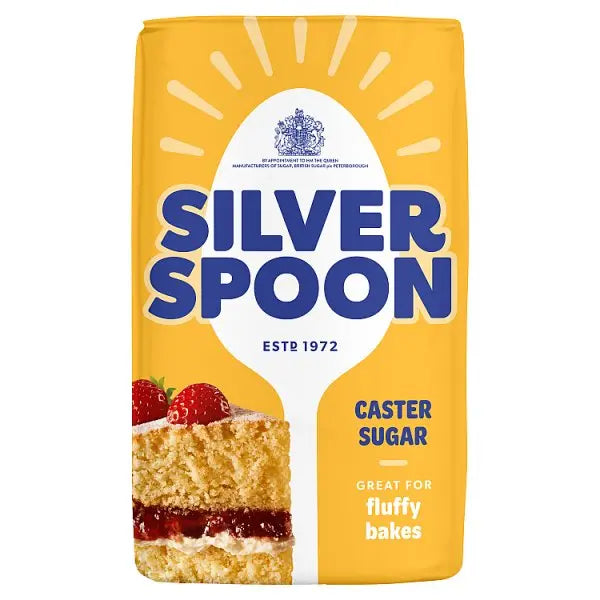 Silver Spoon British Caster Sugar 500g (Case of 10)  Honesty Sales U.K
