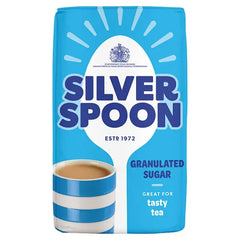 Silver Spoon Granulated Sugar 1kg (Case of 15)  Honesty Sales U.K