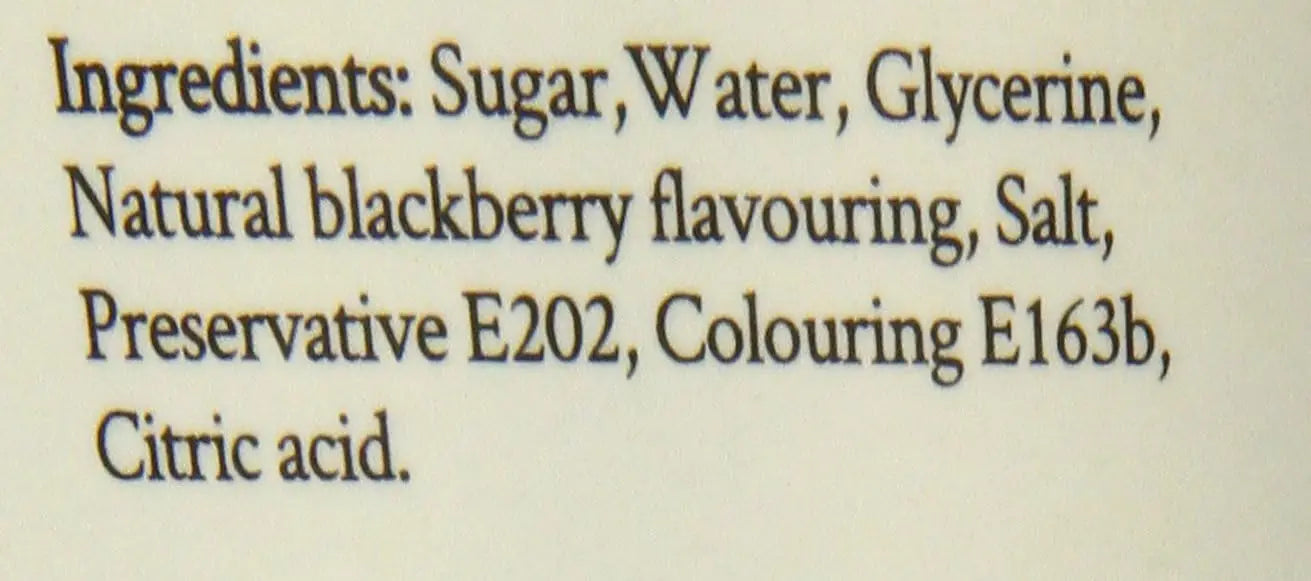 Simply Blackberry Syrup Simply