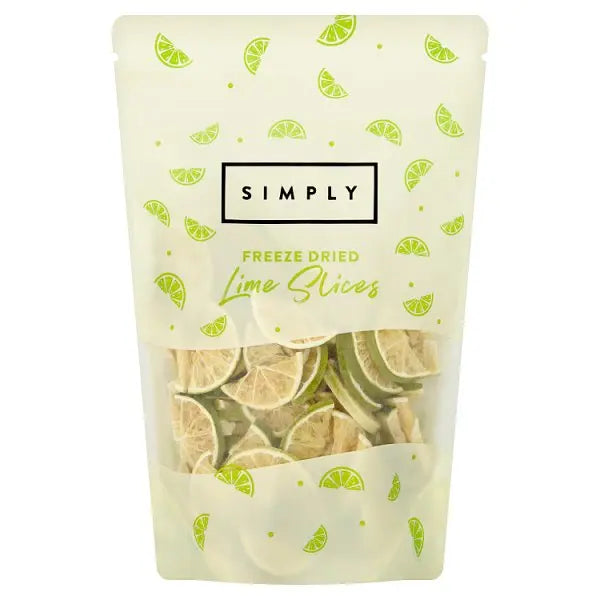Simply Freeze Dried Lime Slices 100g Simply