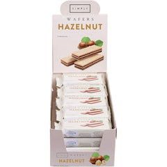 Simply Hazelnut Wafers 45g - Pack of 20 - Honesty Sales U.K