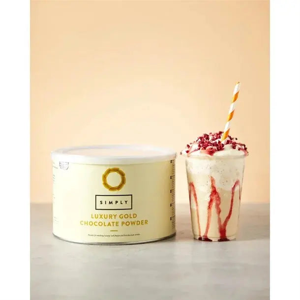 Simply Luxury Gold Chocolate Powder - Honesty Sales U.K