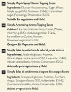 Simply Maple Syrup Topping Sauce Simply