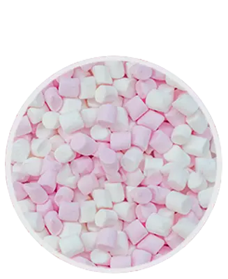 Simply Mini Pink and White Marshmallows 1kg Zweitbild