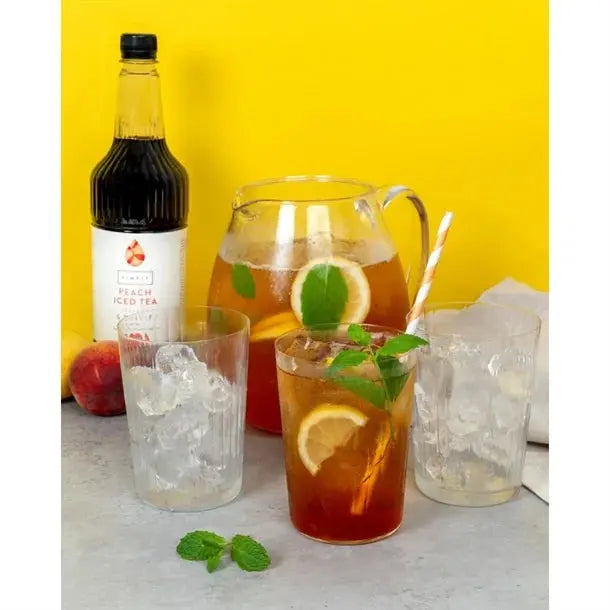 Simply Peach Iced Tea Syrup - Honesty Sales U.K