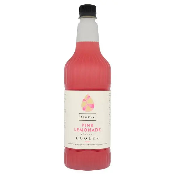 Simply Pink Lemonade Flavour Cooler 1ltr  Honesty Sales U.K