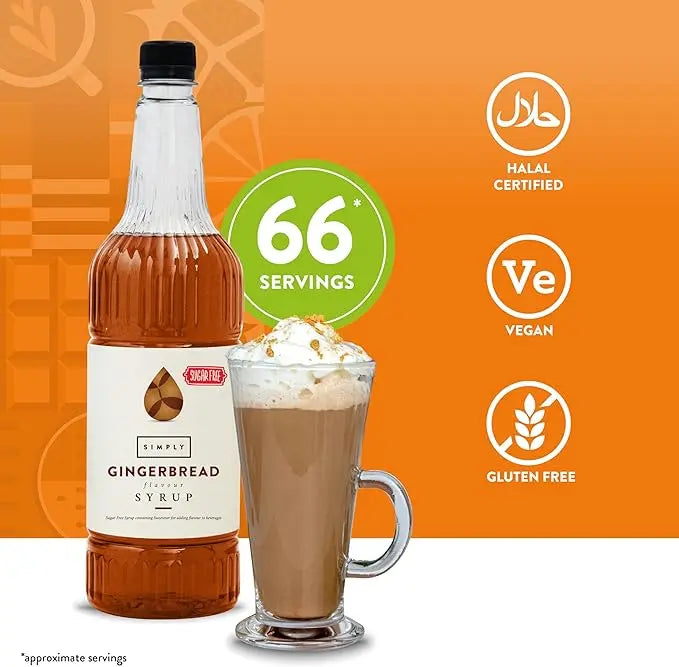 Simply Sugar Free Gingerbread Syrup Secondary image