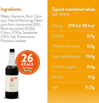 Simply Sugar Free Peach Iced Tea Syrup - Honesty Sales U.K