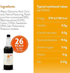 Simply Sugar Free Peach Iced Tea Syrup - Honesty Sales U.K