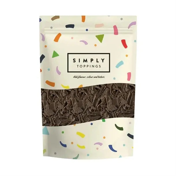 Simply Toppings Milk Chocolate Flakes 300g - Honesty Sales U.K Main image