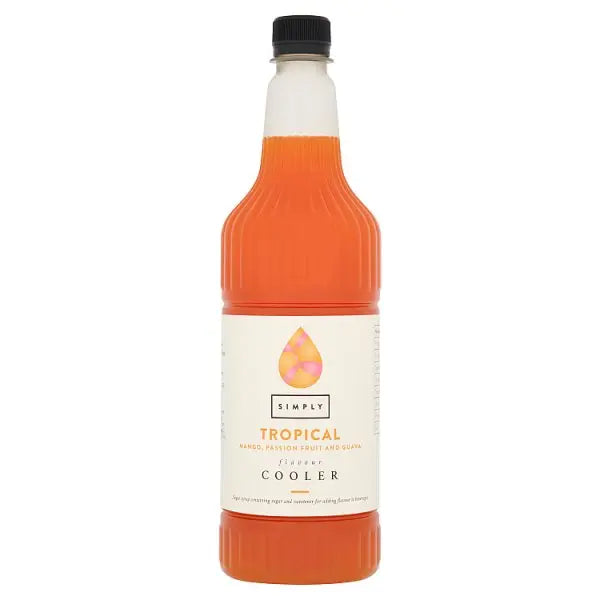Simply Tropical Mango, Passion Fruit and Guava Flavour Cooler 1 ltr  Honesty Sales U.K Hauptbild