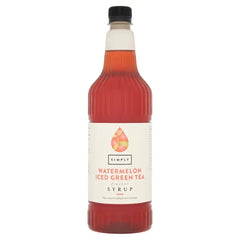 Simply Watermelon Iced Green Tea Flavour Syrup 1ltr  Honesty Sales U.K
