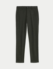 Slim Fit Stretch Ponte Chinos - Honesty Sales