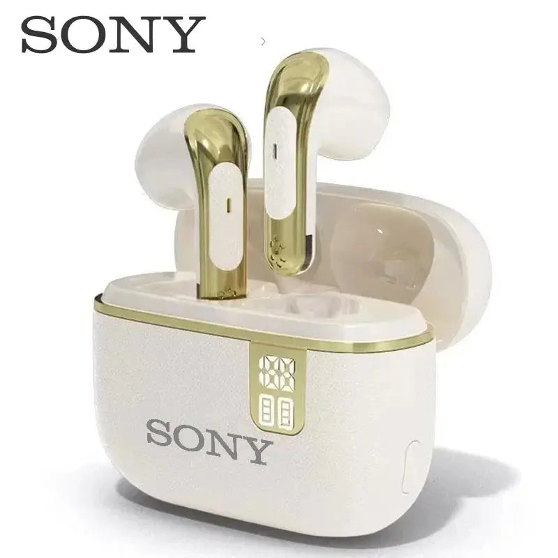 Sony NE Bluetooth Earphones TWS HIFI Wireless Earbuds with Mic, LED Display, Sports Headphones - Ideal for Gaming.  Honesty Sales U.K Hauptbild