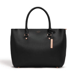 Sophie Black Vegan Tote Bag - Honesty Sales U.K