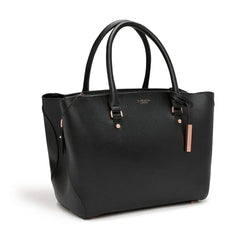 Sophie Black Vegan Tote Bag - Honesty Sales U.K