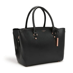 Sophie Black Vegan Tote Bag - Honesty Sales U.K