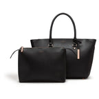 Sophie Black Vegan Tote Bag - Honesty Sales U.K