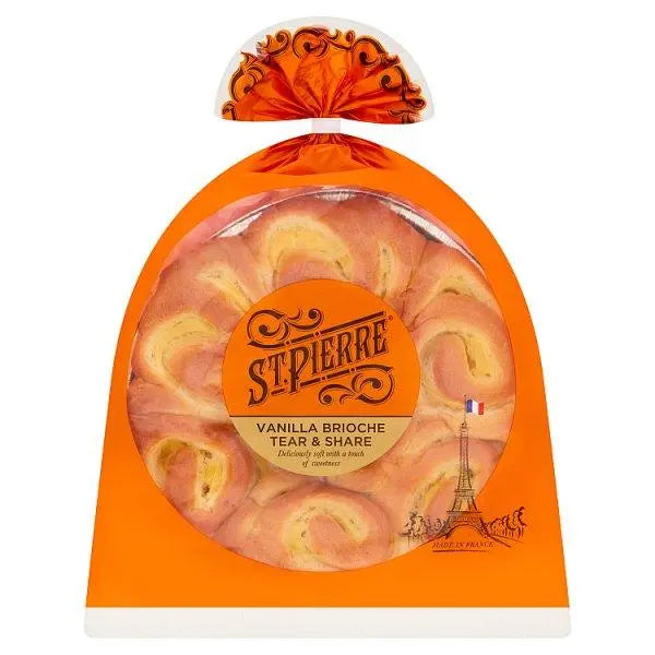 St Pierre Vanilla Brioche Tear & Share 500g - Honesty Sales U.K Main image