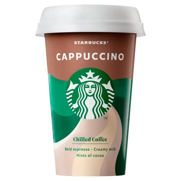 Starbucks Cappuccino Iced Coffee 220ml (Case of 10)  Honesty Sales U.K Main image
