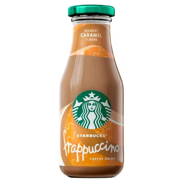 Starbucks Frappuccino Caramel Flavoured Milk Iced Coffee 250ml (Case of 8) - Honesty Sales