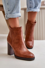 Heel boots model 199086 Step in style - Honesty Sales U.K