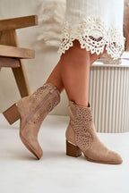 Heel boots model 199091 Step in style - Honesty Sales U.K