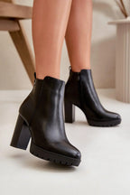 Heel boots model 199085 Step in style - Honesty Sales U.K