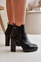 Heel boots model 199085 Step in style - Honesty Sales U.K