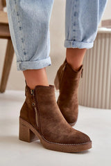 Heel boots model 199079 Step in style - Honesty Sales U.K