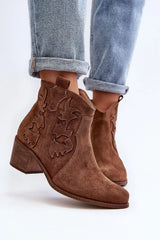 Heel boots model 192282 Step in style - Honesty Sales U.K