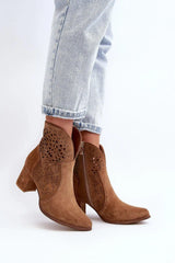 Heel boots model 191873 Step in style - Honesty Sales U.K