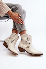 Heel boots model 193148 Step in style - Honesty Sales U.K